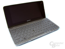 Sony Vaio P aufgeklappt