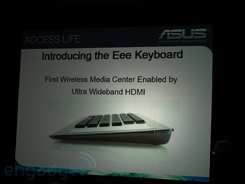 CES 2009 – Asus Eee Keyboard – Konzept