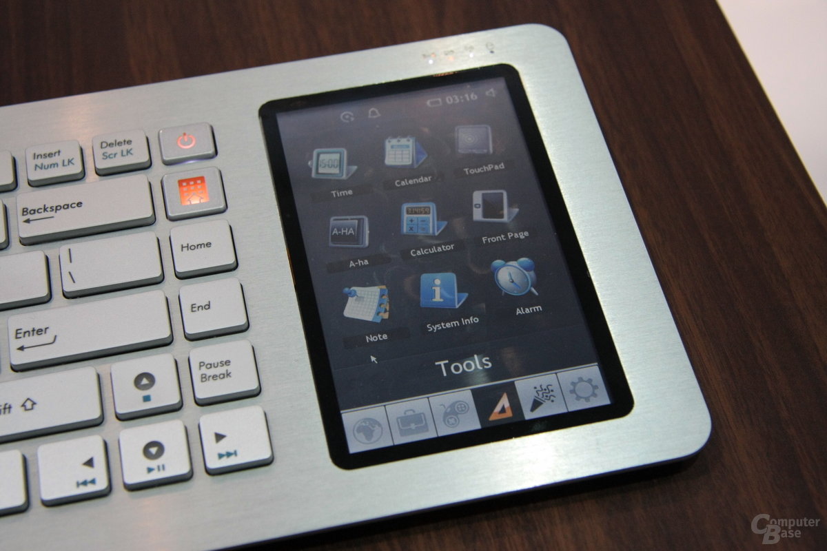 CeBIT 2009 – Asus Eee Keyboard