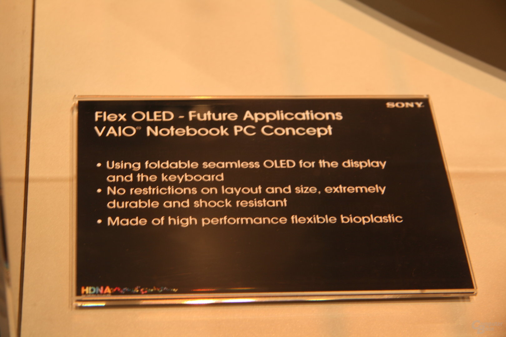 OLEDs von Sony auf der CES 2009