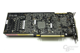 Zotac GeForce GTX 285 AMP! Rückseite