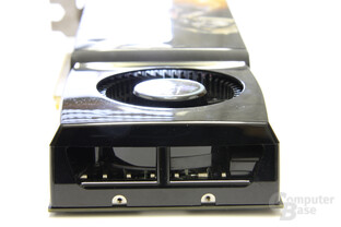 Asus GeForce GTX 285 TOP von hinten
