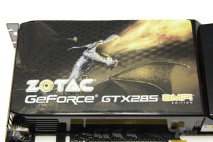 Zotac GeForce GTX 285 AMP! Aufkleber
