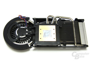 Radeon HD 4850 Matrix Kühlerrückseite