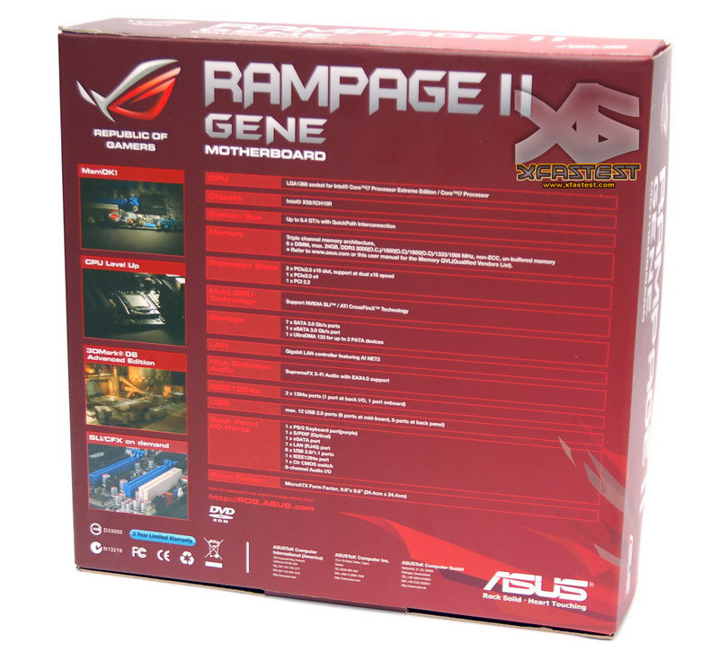 Asus Rampage II GENE