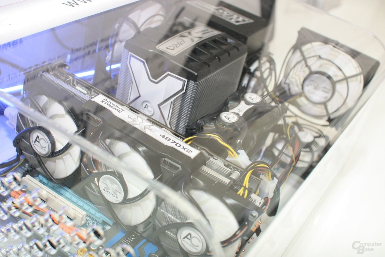 Arctic Cooling Accelero Xtreme in Aktion