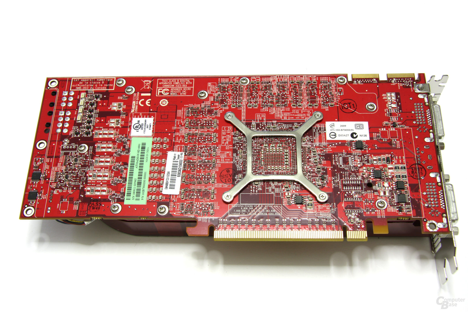 Radeon HD 4890 Rückseite