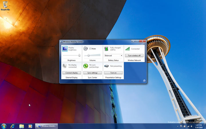 Windows 7 Build 7068 Professional