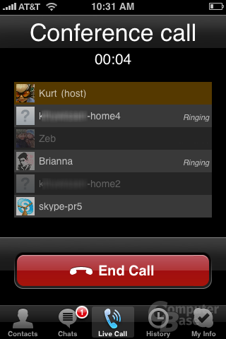 Skype fürs iPhone