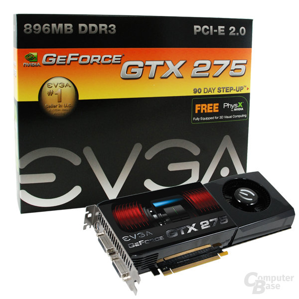 EVGA GeForce GTX 275 mit 1.792 MB Speicher