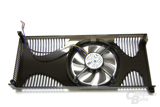 Radeon HD 4850 GS GLH Lüfterrückseite