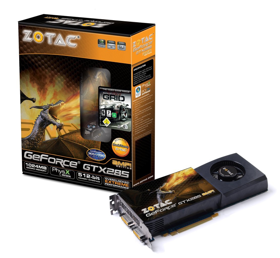 GeForce GTX 285 AMP!