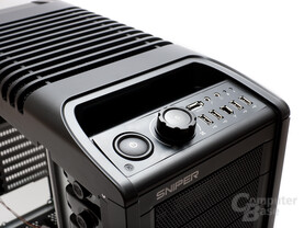 Cooler Master Storm Sniper – Bedienfeld