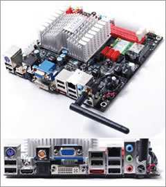 Zotacs Mini-ITX-Mainboards mit Ion und Dual-Core-Atom