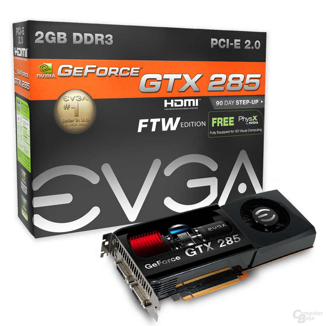 EVGA GeForce GTX 285 FTW 2 GB