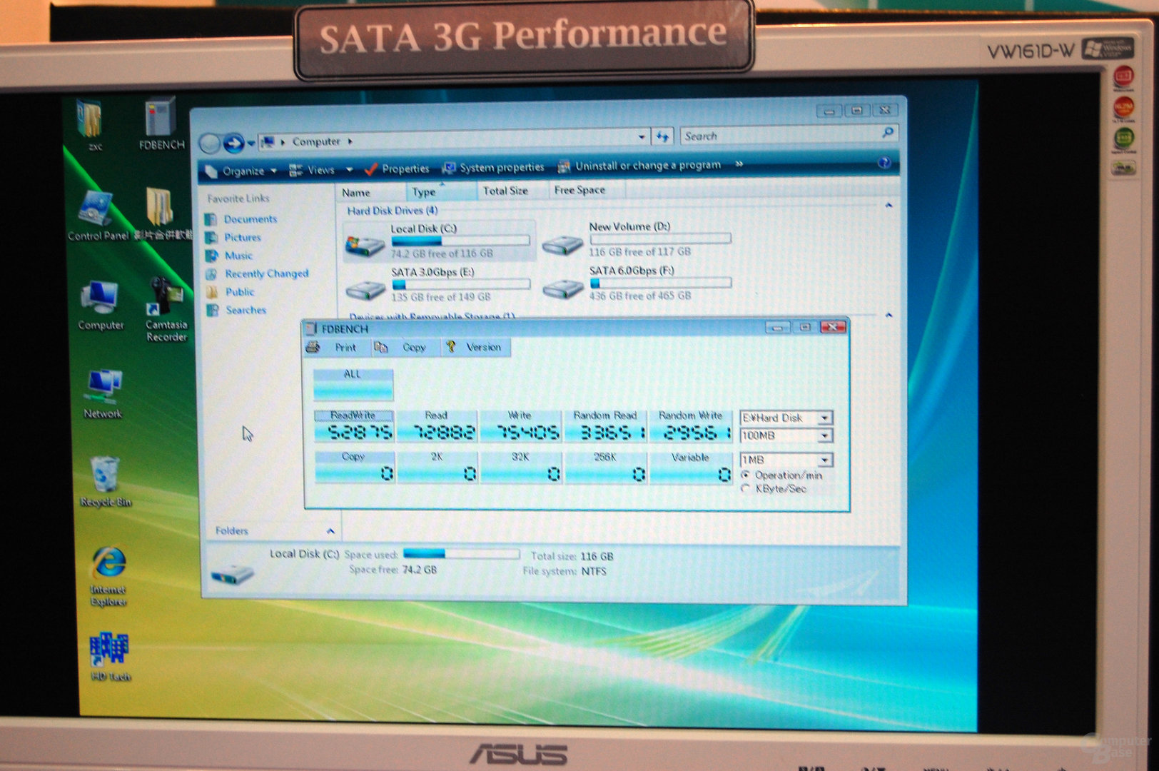 SATA-III-Benchmarks auf Asus P6X58 Premium