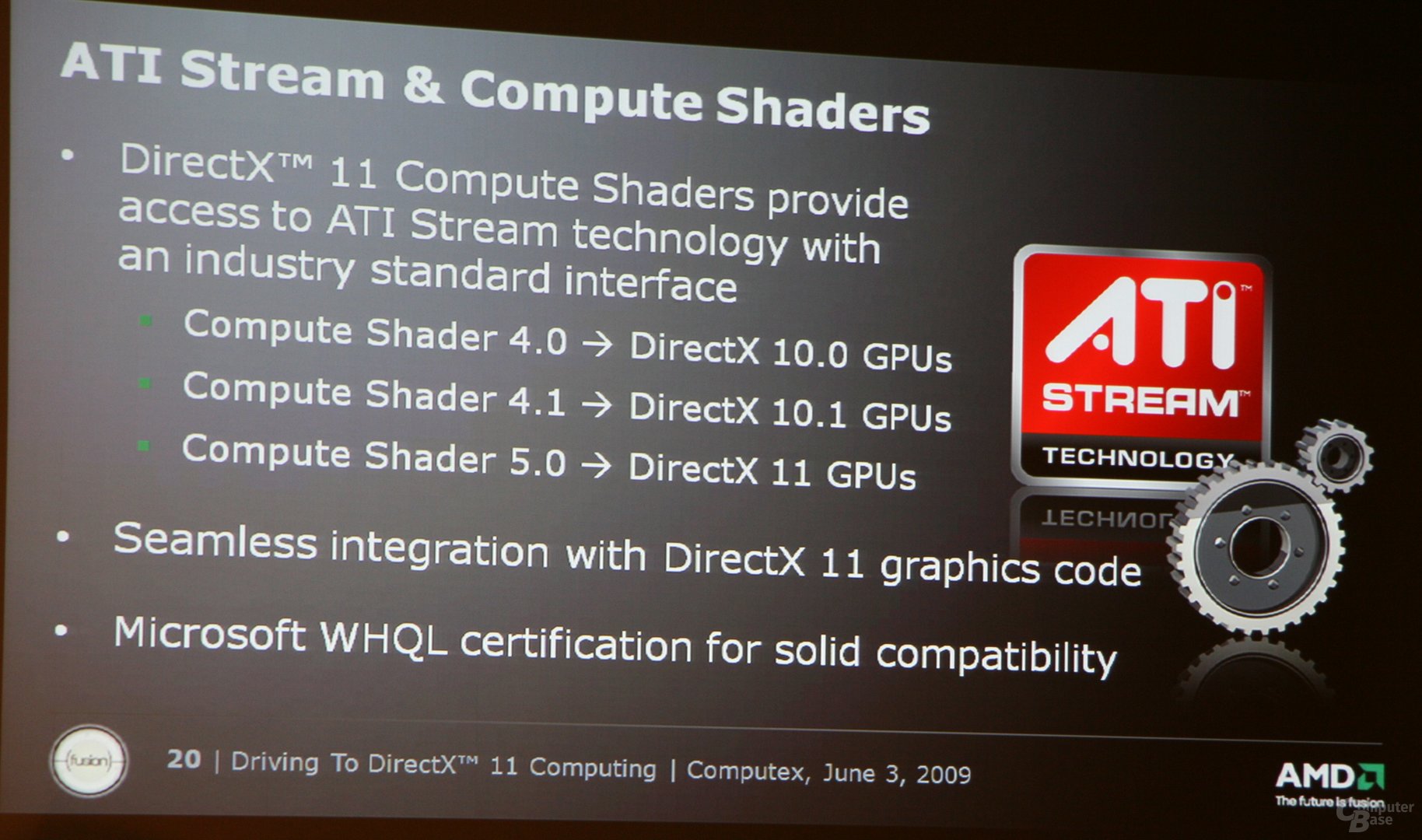 AMD im Rahmen der Computex-Pressekonferenz