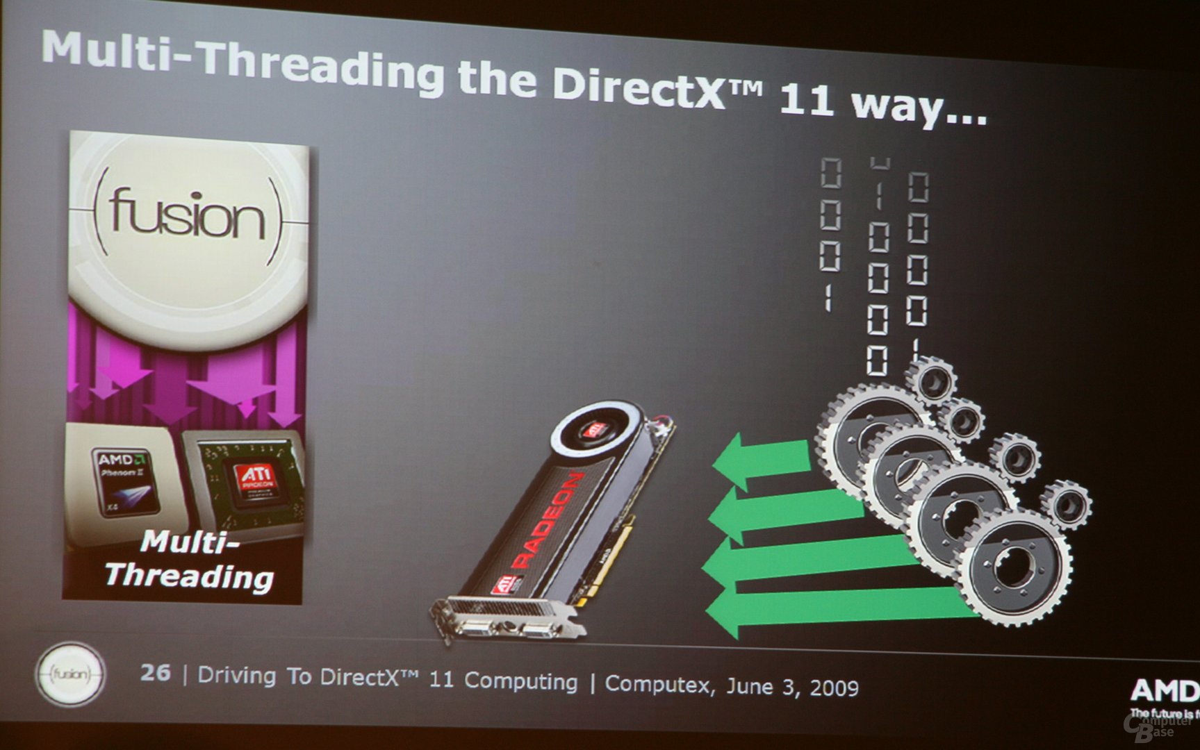 AMD im Rahmen der Computex-Pressekonferenz