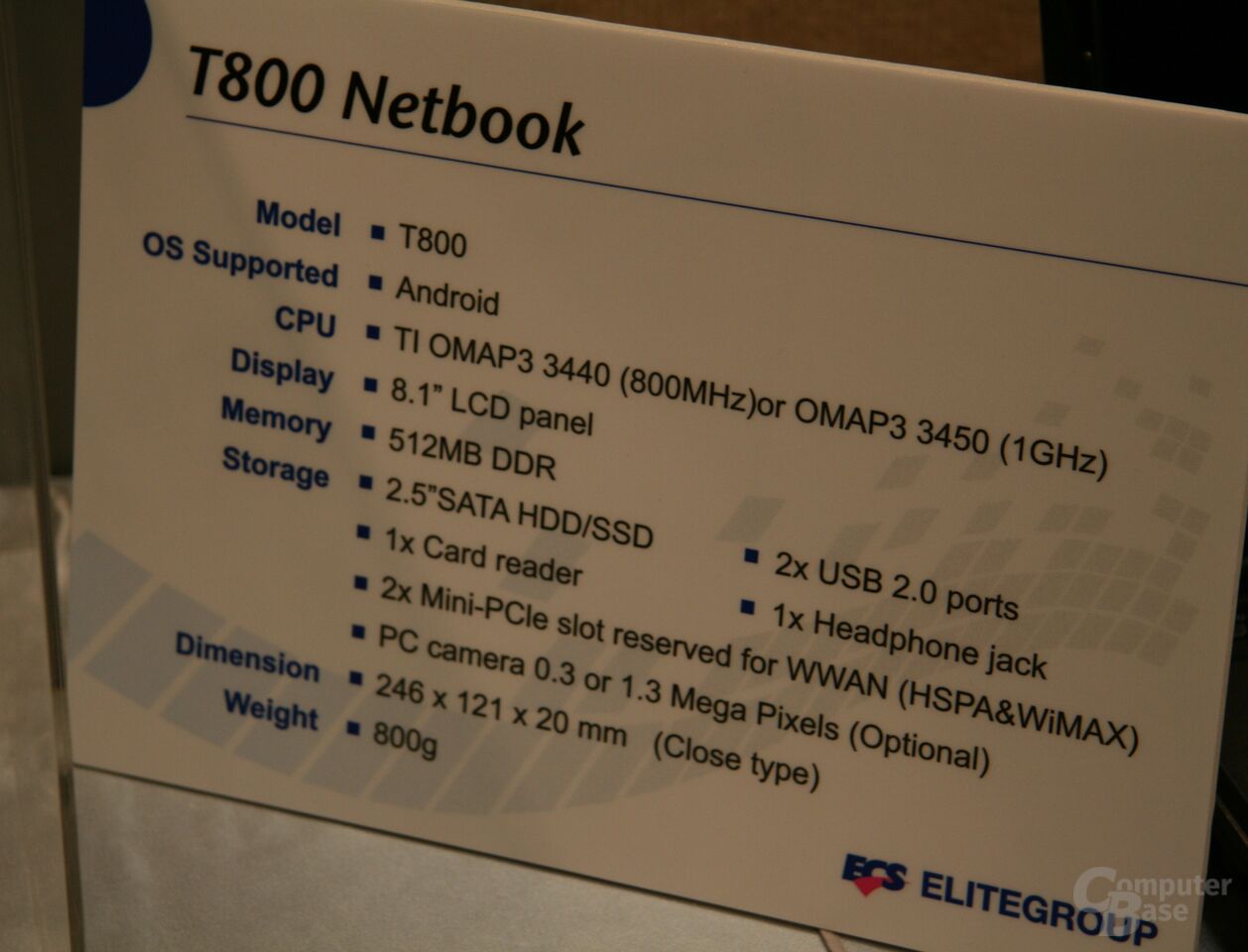 Elitegroup T800