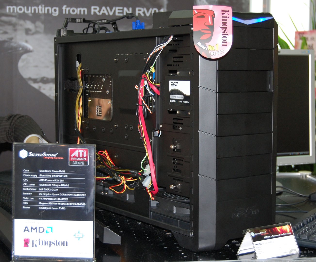 Silverstone Raven 2 auf der Computex 2009