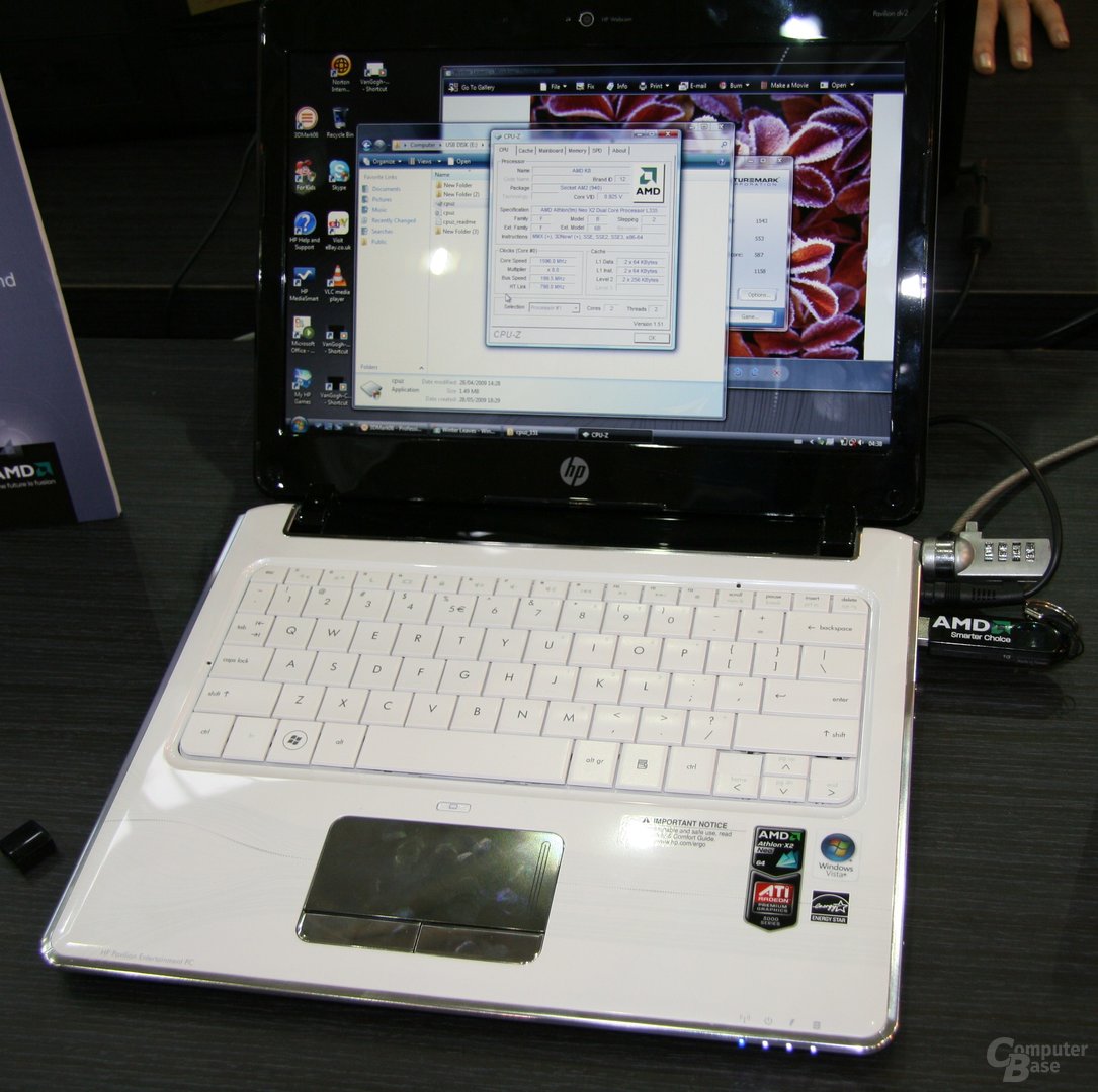 HP DV2 mit Athlon Neo X2