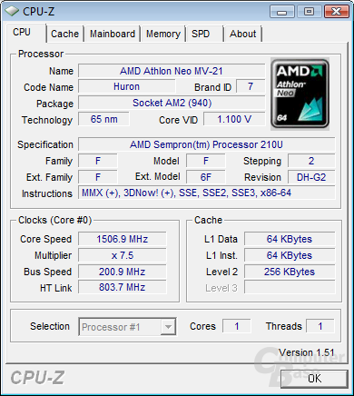 AMD Sempron 210U