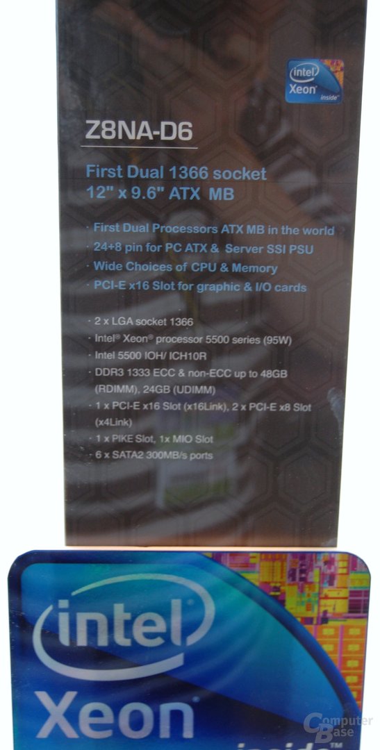 Asus Z8NA-D6 Dual-Sockel 1366 ATX-Mainboard