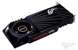Pressebild der Asus ROG Matrix GTX 285 mit Acht-Pin-Anschluss