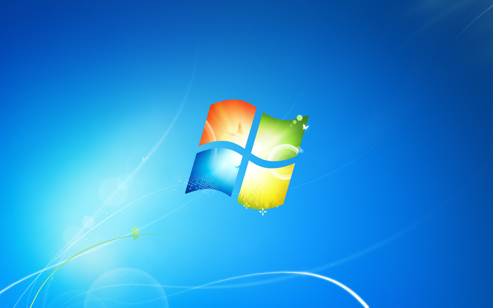 Neues Standard-Wallpaper von Windows 7