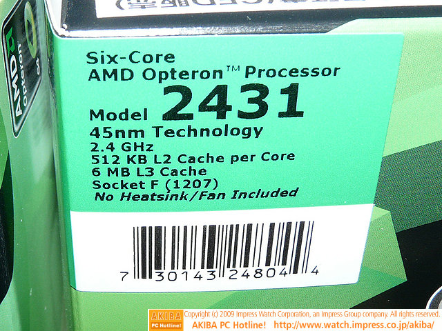 AMD Opteron mit sechs Kernen