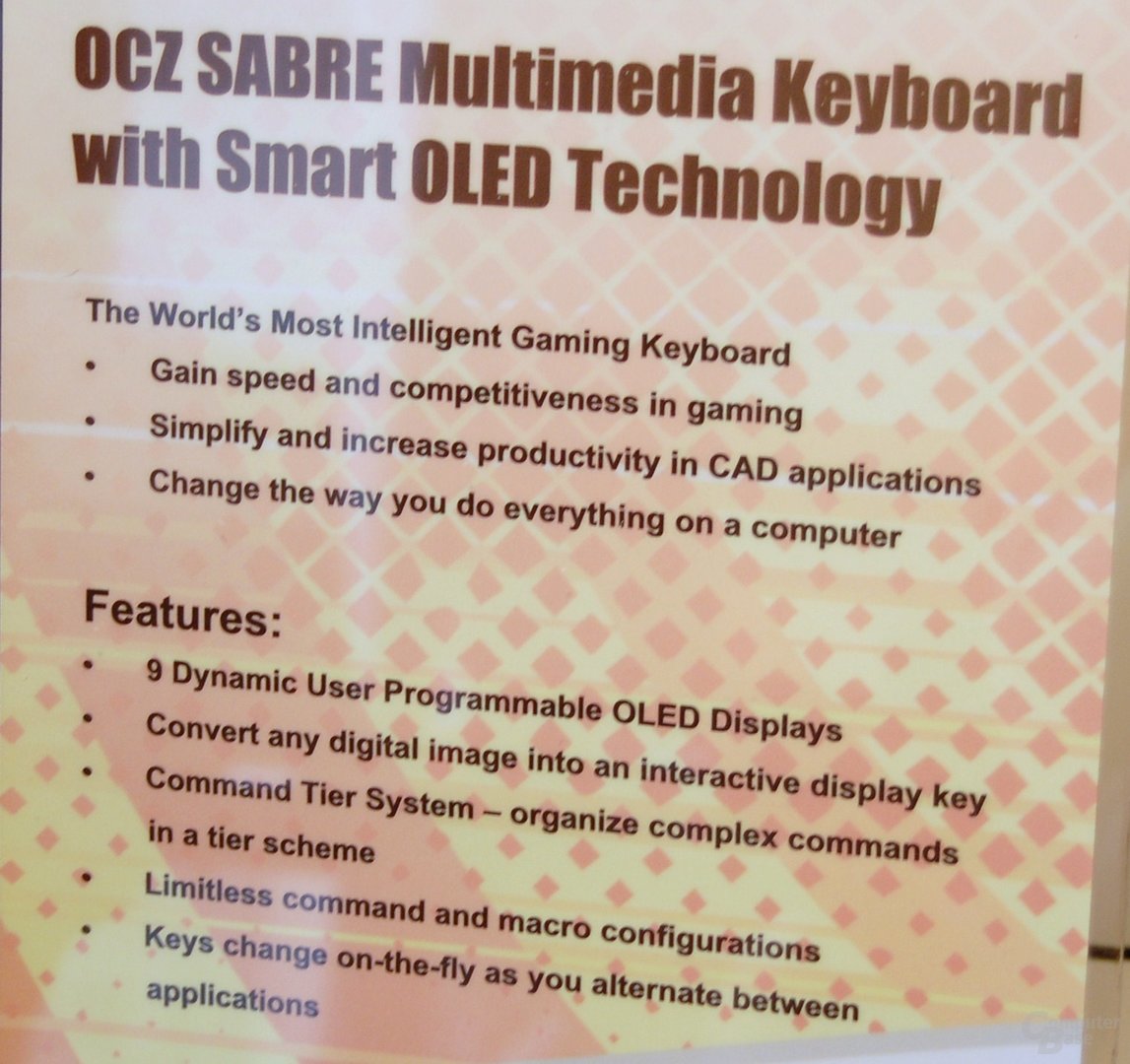 OCZ Sabre Gaming Keyboard