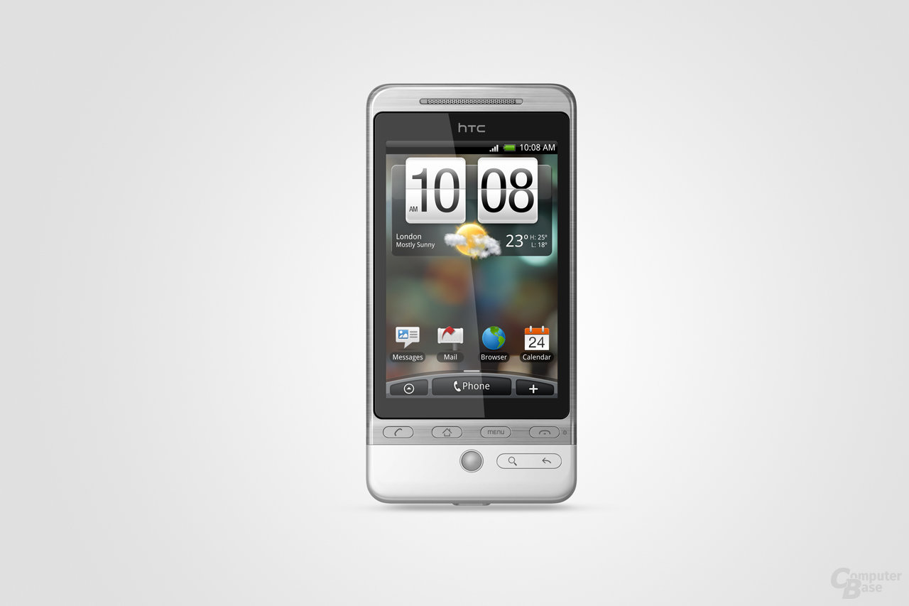 HTC Hero mit Sense-Bedienung