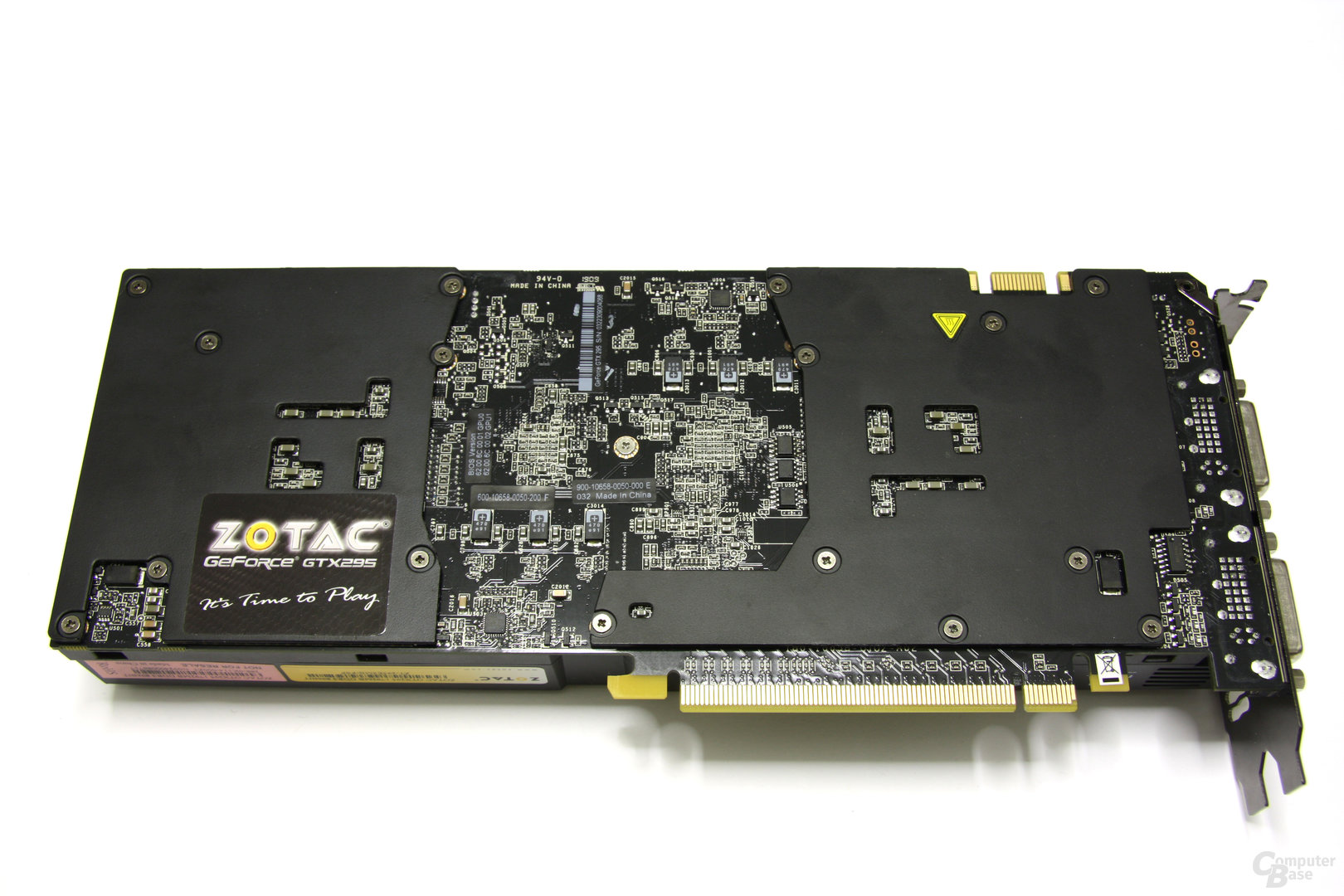 GeForce GTX 295 Rückseite