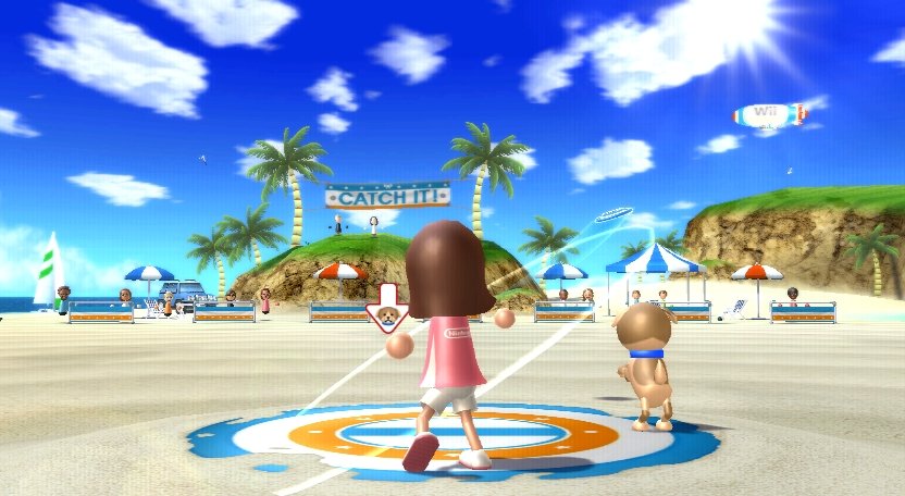 Wii Sports Resort - Frisbee