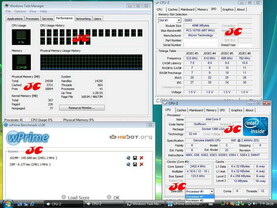 Gulftown in CPU-Z und wPrime