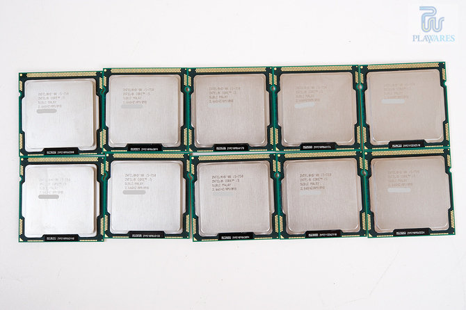 Intel Core i5 750 x 10