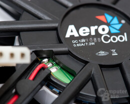 Aerocool V-Touch Pro – Lüfterdetail