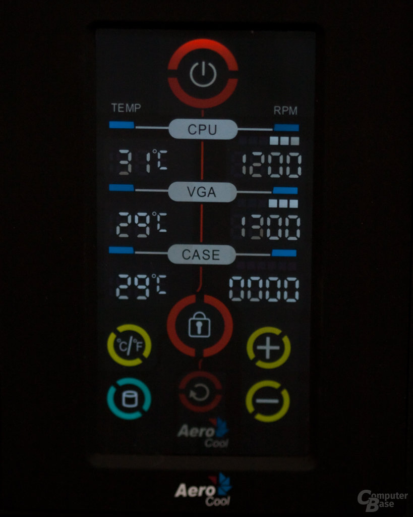 Aerocool V-Touch Pro – Touchscreen