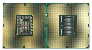 Intel Gulftown (re) im Vergleich zum Bloomfield (li)
