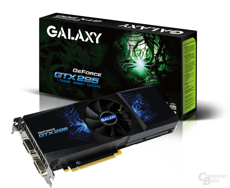 Galaxy GeForce GTX 295 Over-clock