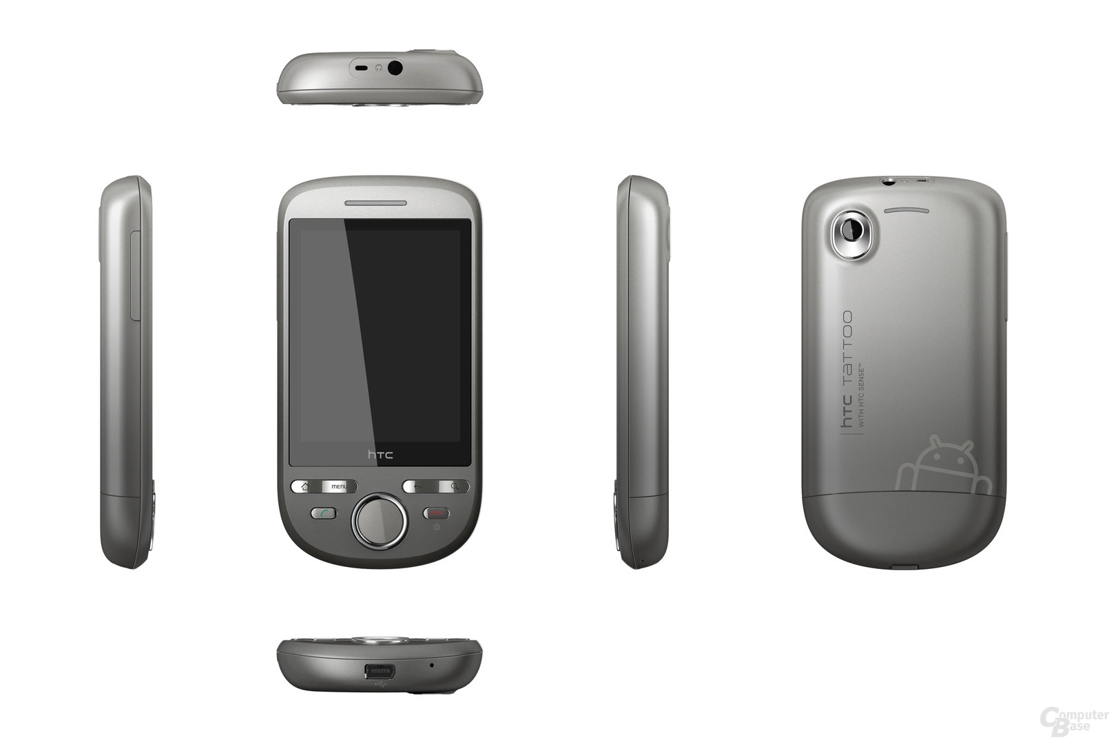 HTC Tattoo Thoughtful Silver