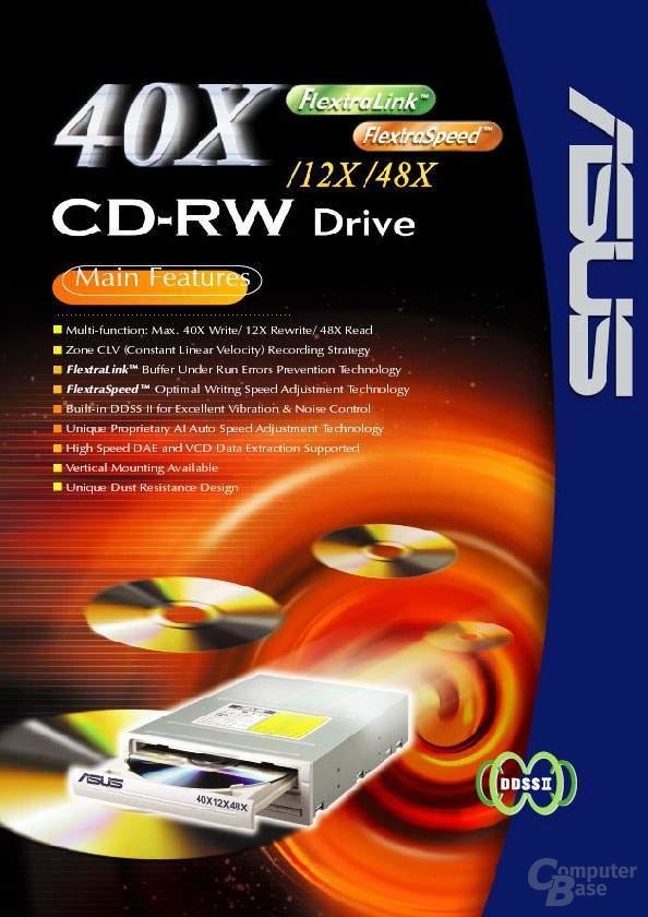 Asus CRW-4012 Features