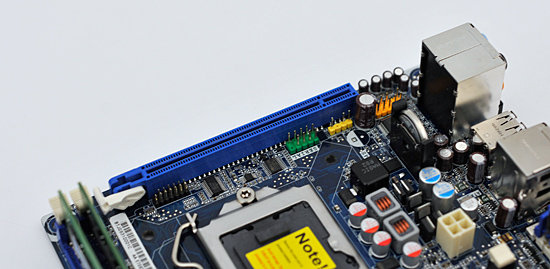Mini-ITX-Mainboard mit H57-Chipsatz von Intel