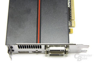 Radeon HD 5850 Anschlüsse