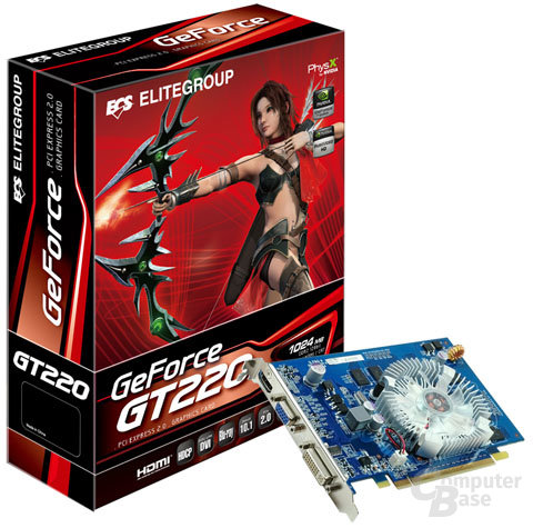ECS Elitegroup GeForce GT 220