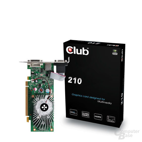 Club 3D GeForce 210