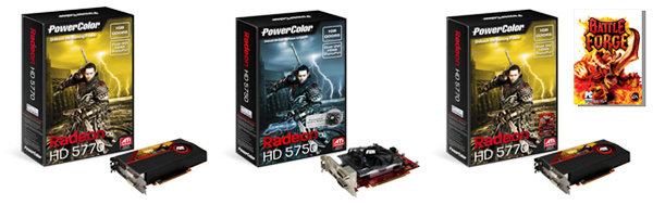 PowerColor Radeon HD 5750 und 5770