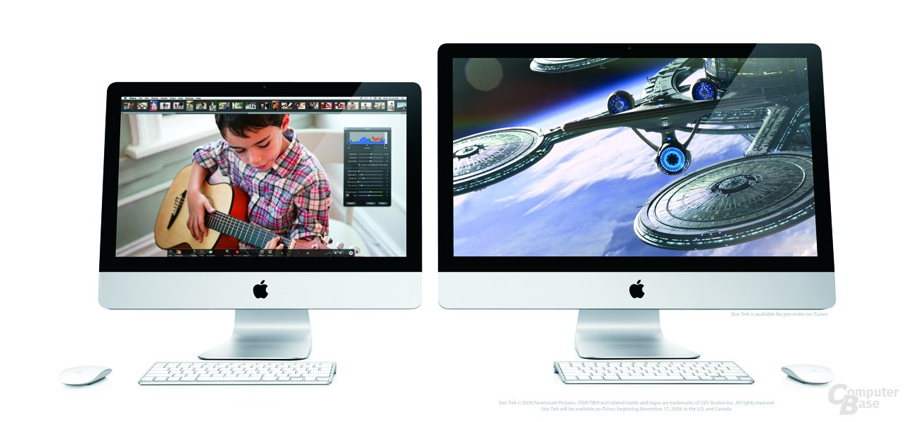 Neue iMac-Familie von Apple