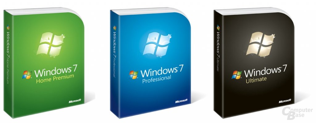 Windows 7 Editionen