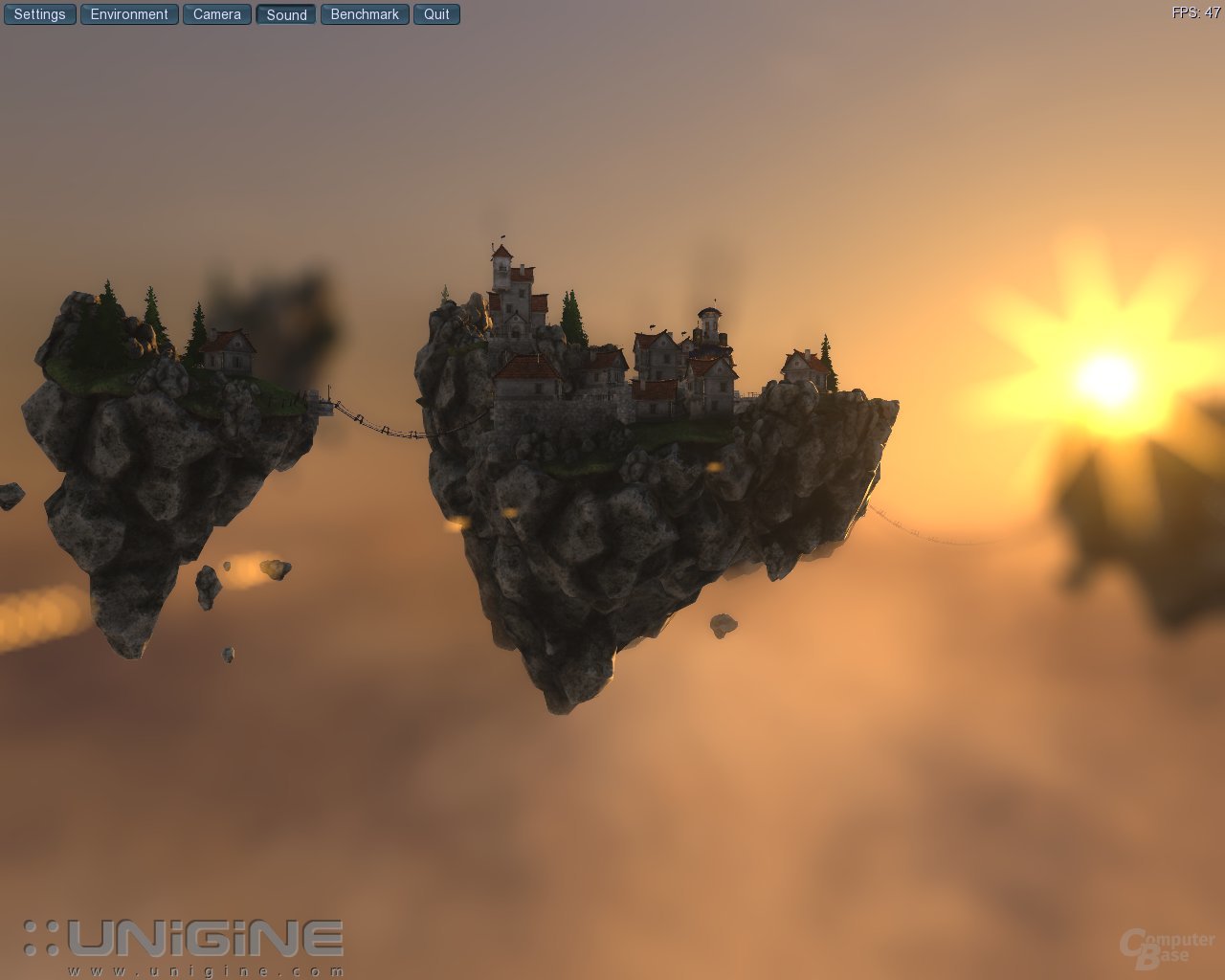 Unigine-Engine mit DirectX 11 und Tessellation